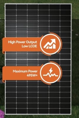 Tongwei Solar (TW Solar) undefined TWMND-60HS-490W