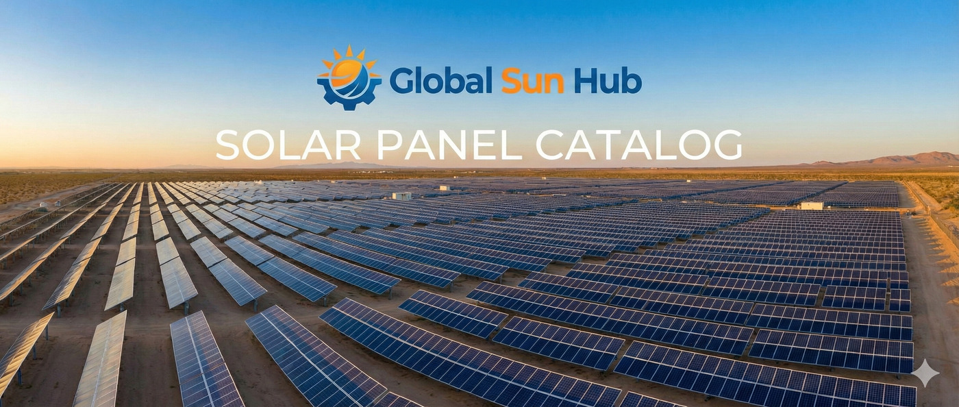 Solar Panel Catalog - Technical Specifications and Efficiency Ratings for 3,700+ PV Modules at Global Sun Hub